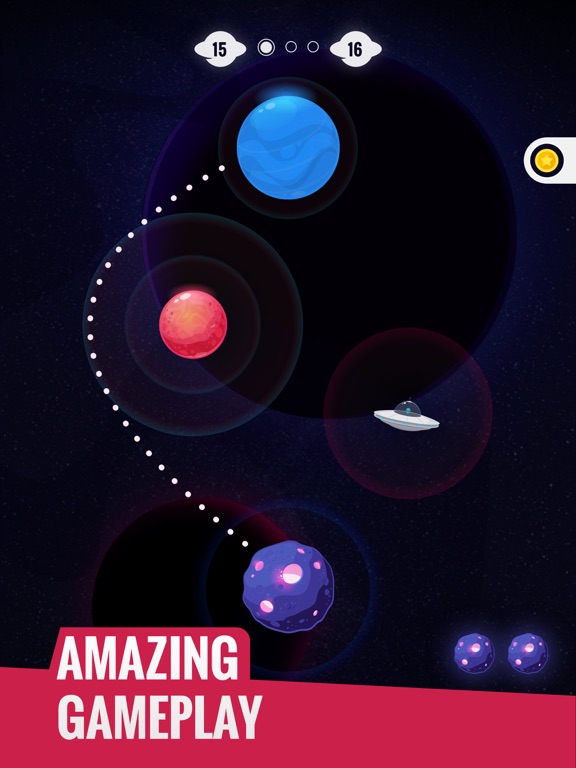 Screenshot #4 pour Lunar Orbit - Planet Physics