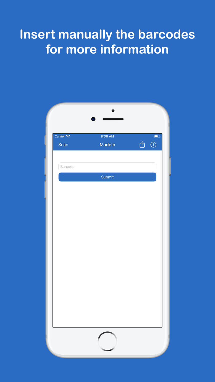 Made in - Barcode Scanner