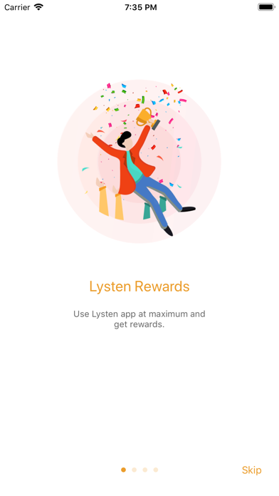 Screenshot #1 pour Lysten Rewards