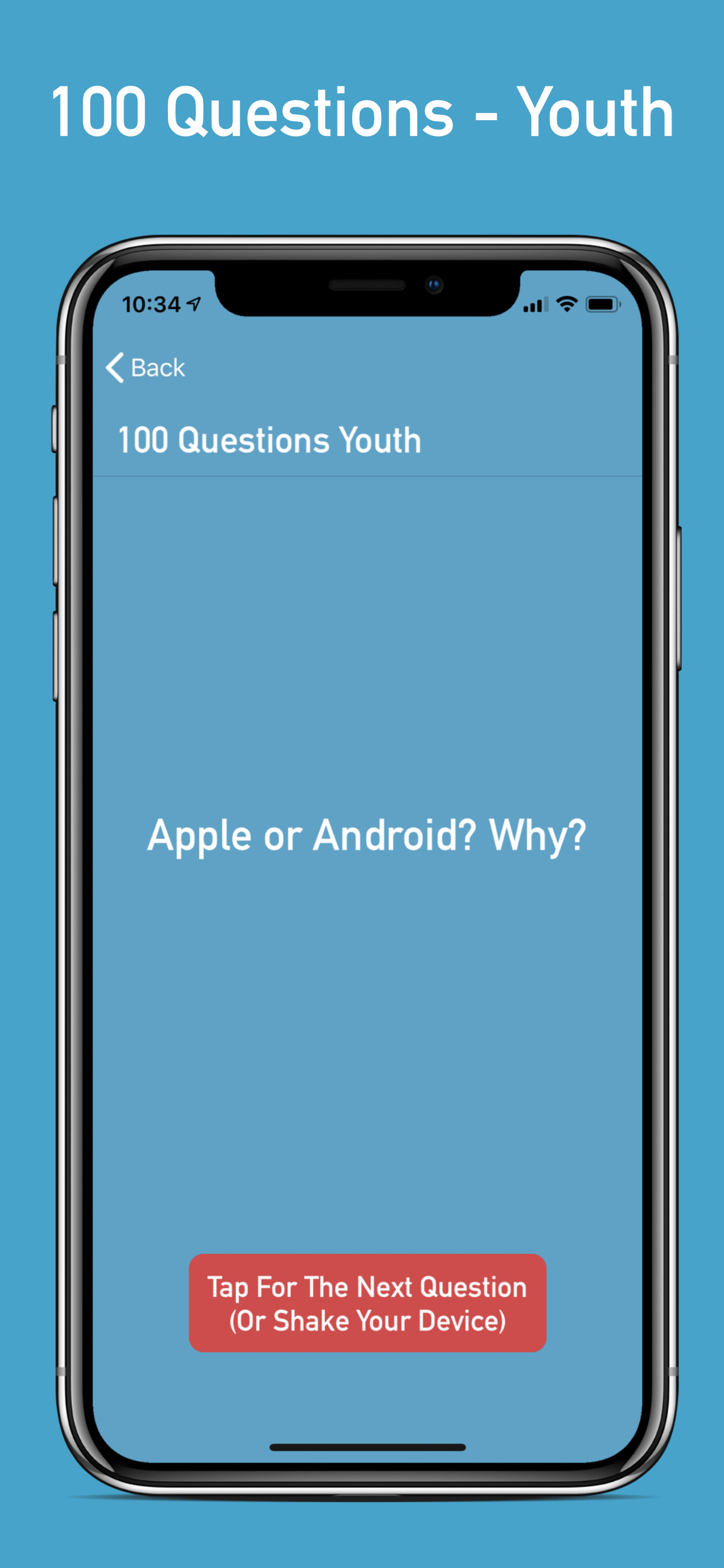 100 Questions - Youth screenshot 2