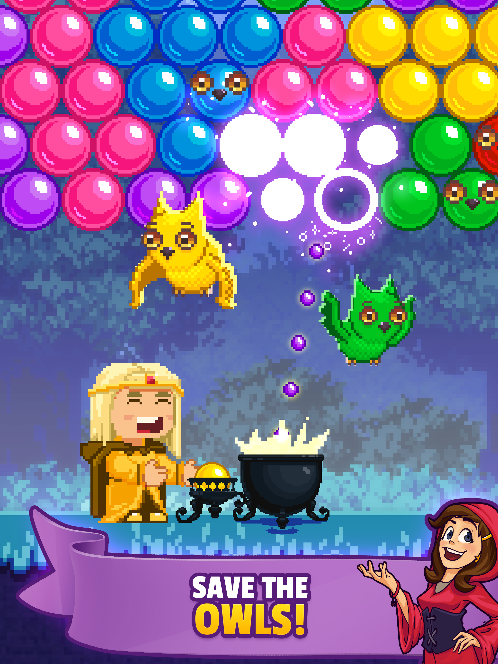Witch Game - Bubble Pop Origin screenshot 10