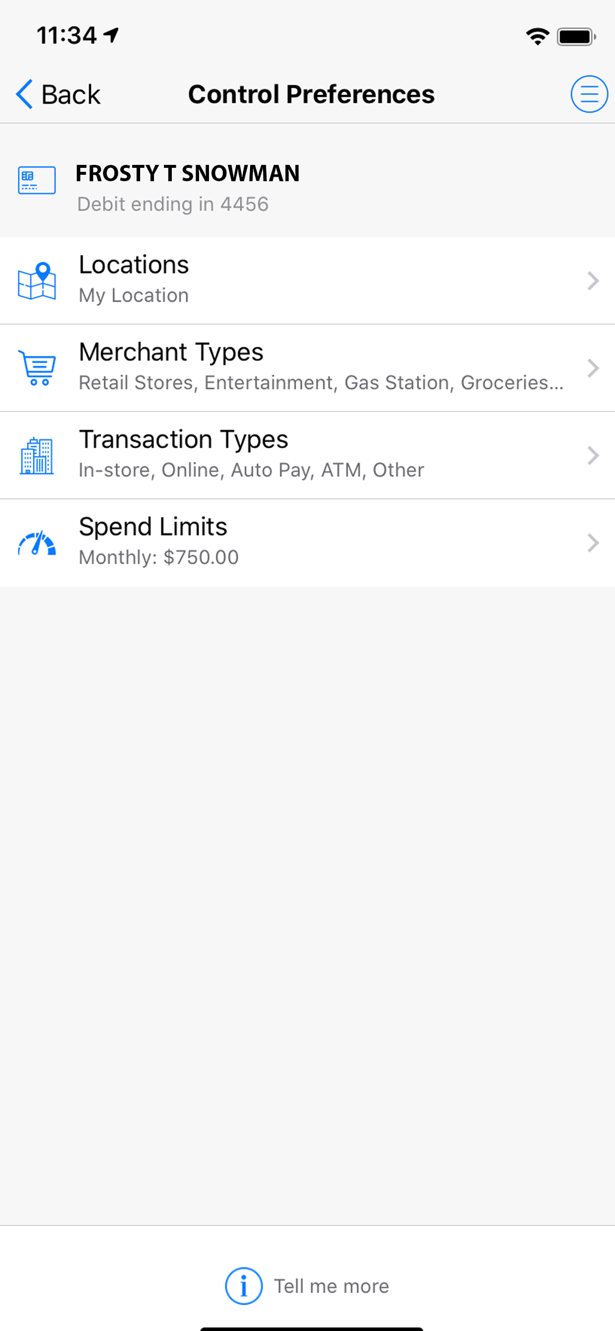 AgFed Debit CardControl screenshot 4