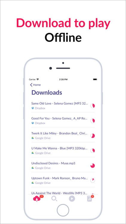 Cloud Music Offline Music Apps