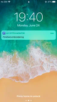 Brother My Stitch Monitor iphone bilder 3