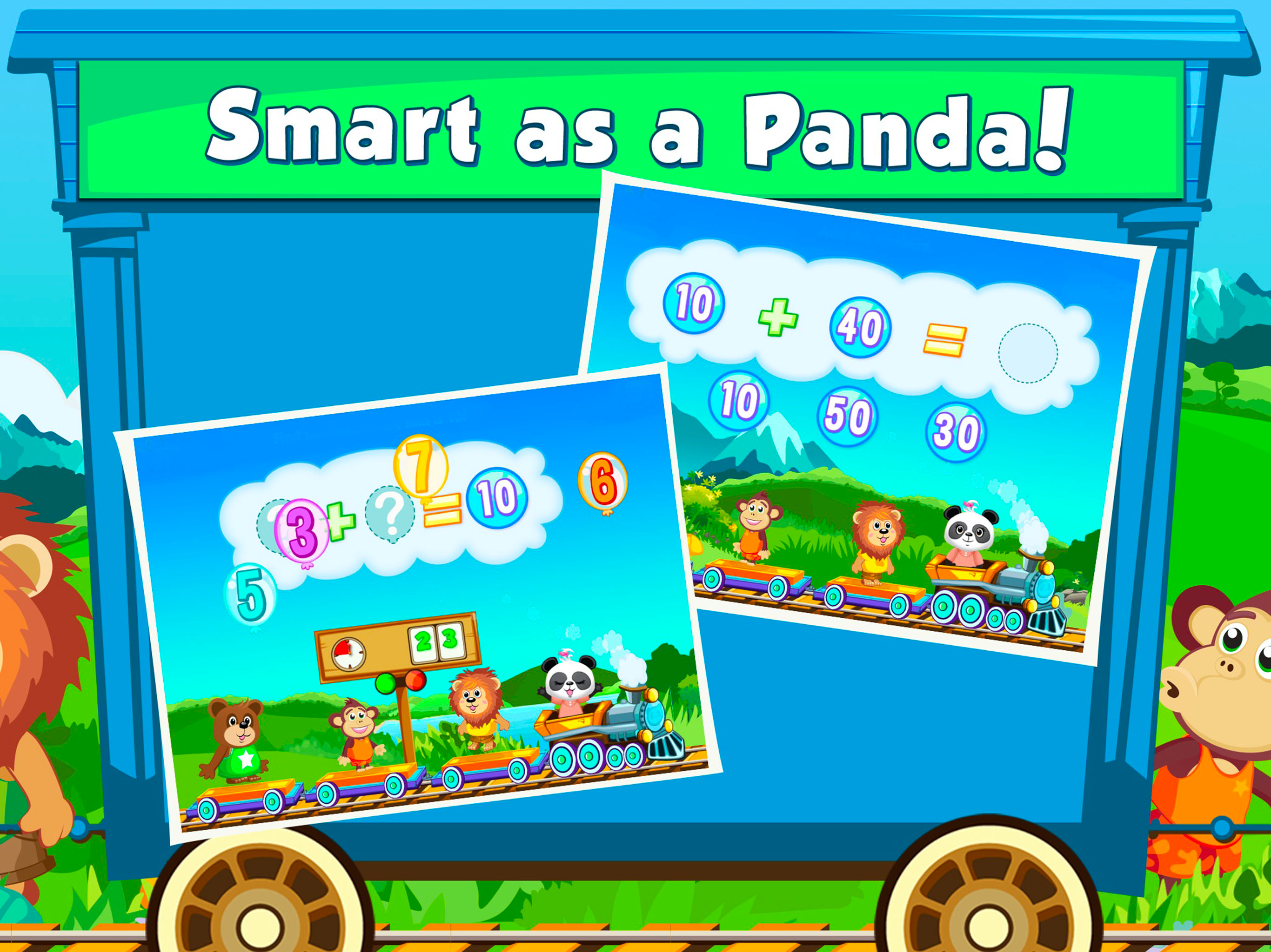 Lola Panda’s Math Train 2 LITE