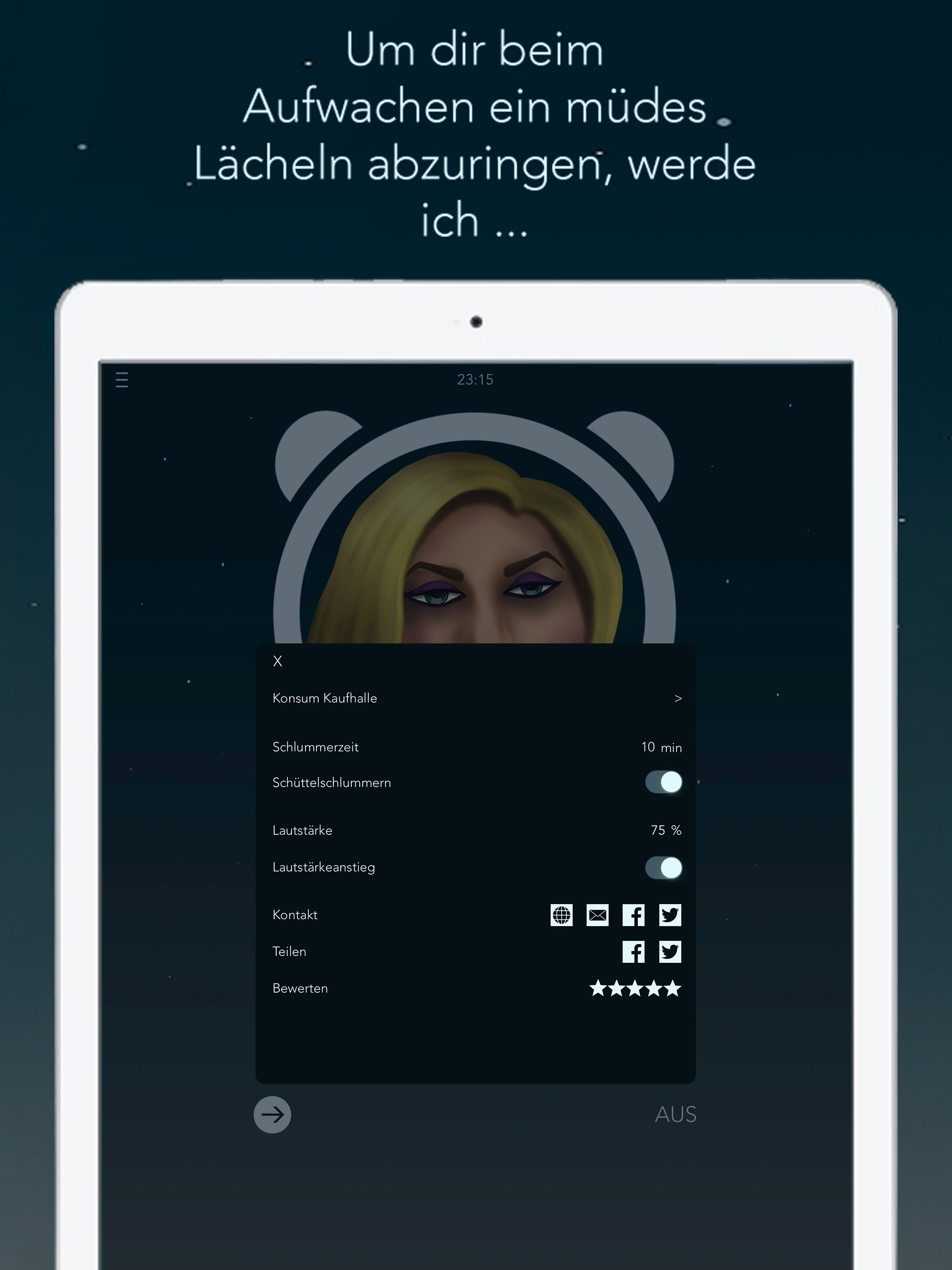 Erika - Sprechender Wecker