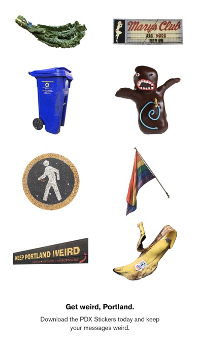 Screenshot #3 pour Portland PDX Stickers