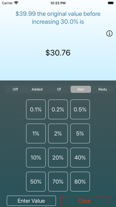Devalluator Calculation Tool iPhone screenshot 5 - Finance app