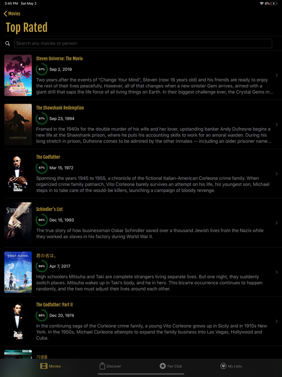 Screenshot #6 pour Premium Movie Selections