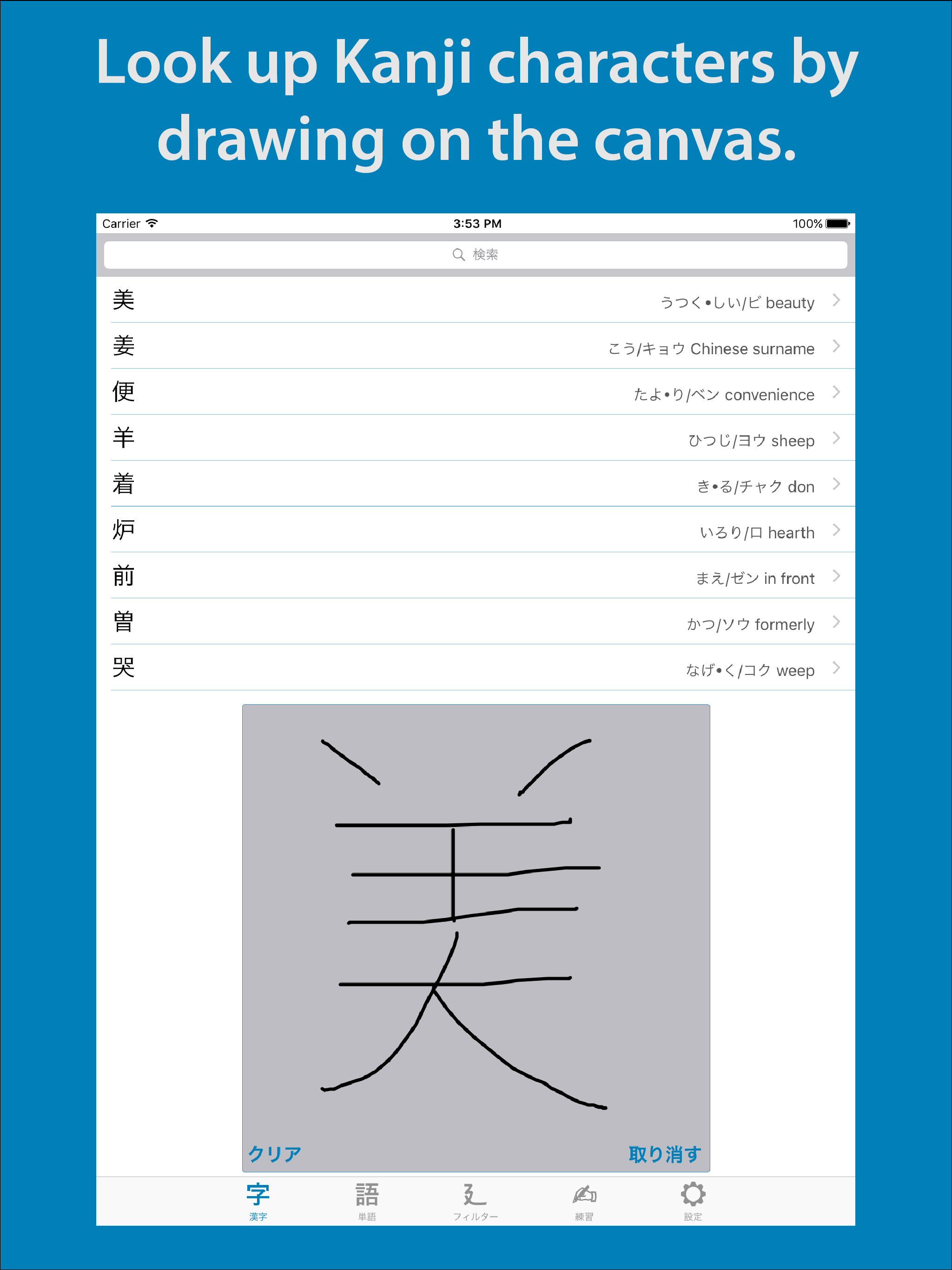 Kanji Lookup Pro