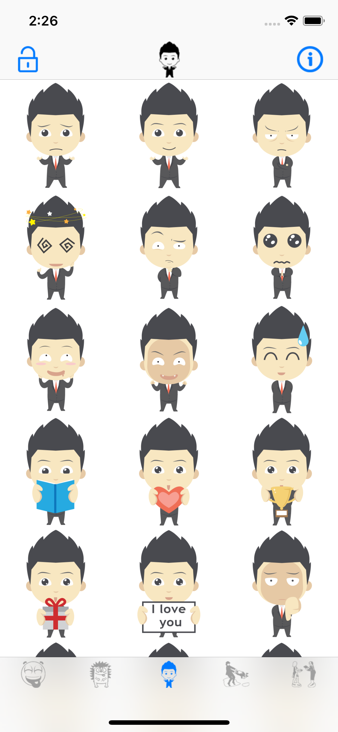 Animated Emojis & Stickers screenshot 4