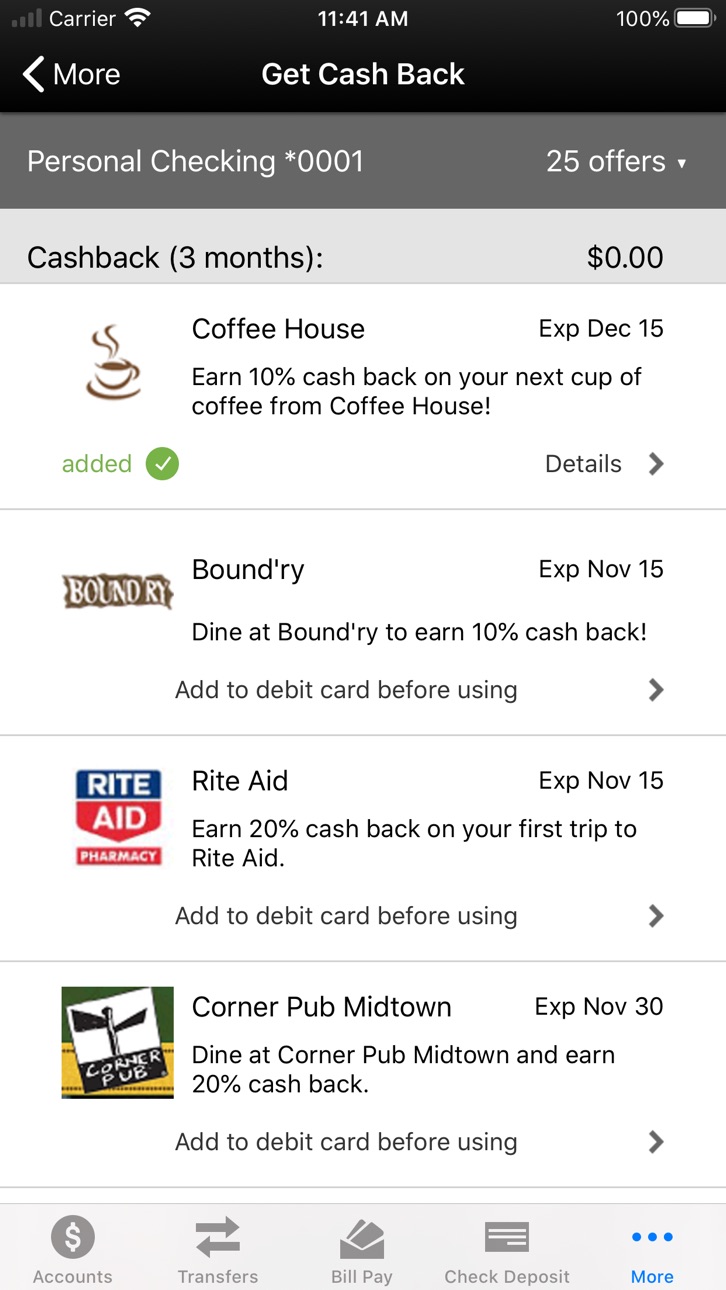 iPhone screenshot
