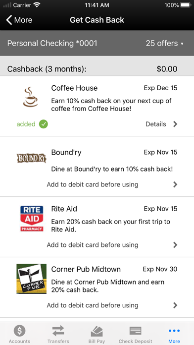Golden Pacific Bank Screenshot