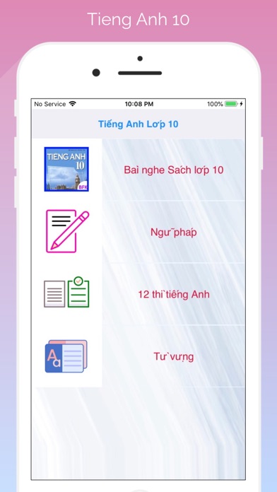 Tieng Anh Lop 10 - English 10 iphone images