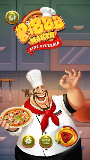 Pizza Maker Kids Pizzeria Game screenshot 1