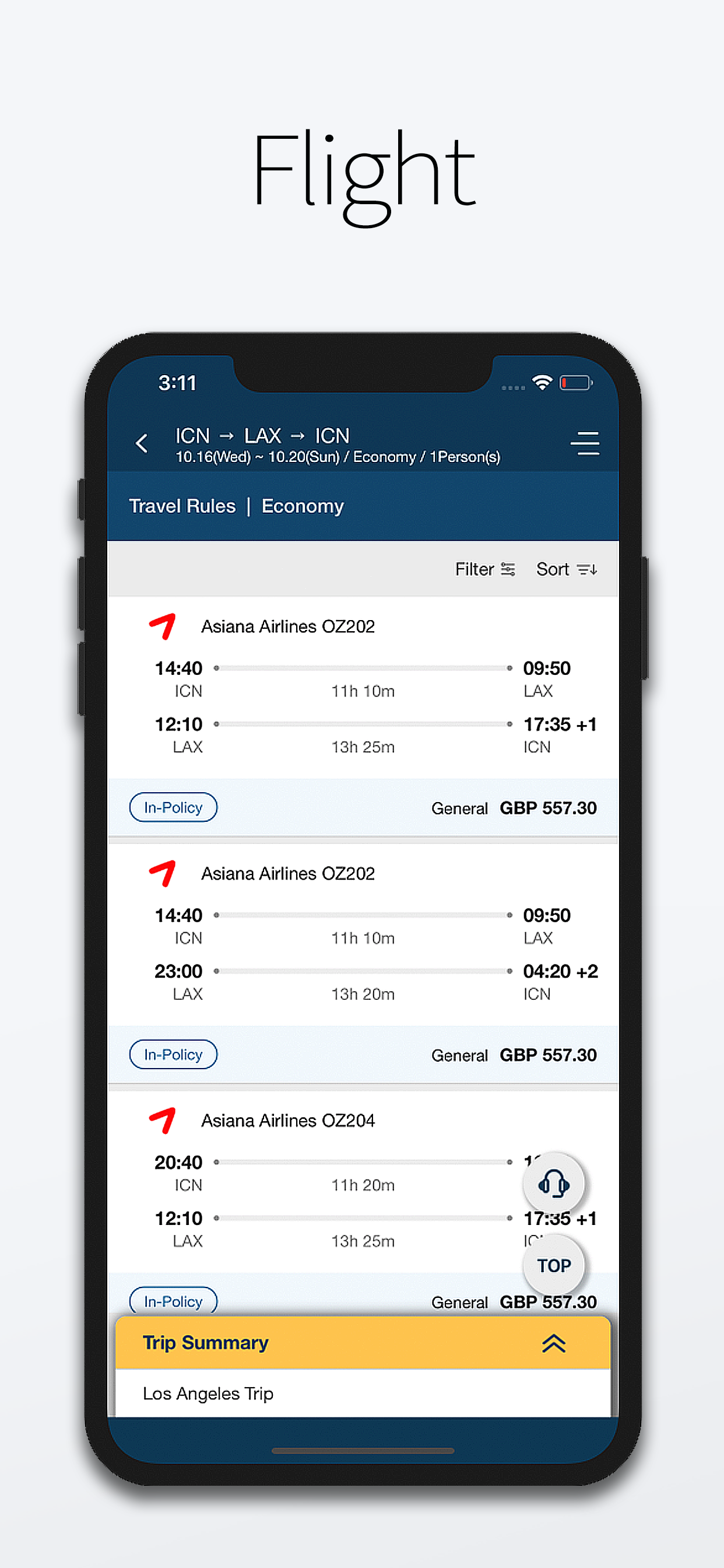 SRS Business Travel Management screenshot 4