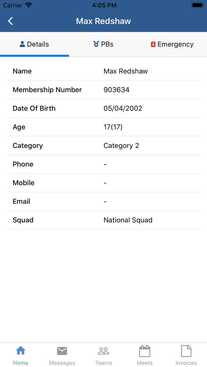 iPhone screenshot