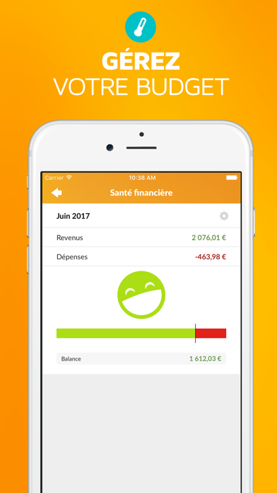 Gérer mes comptes Screenshot