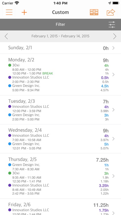 Easy Hours Lite screenshot-8
