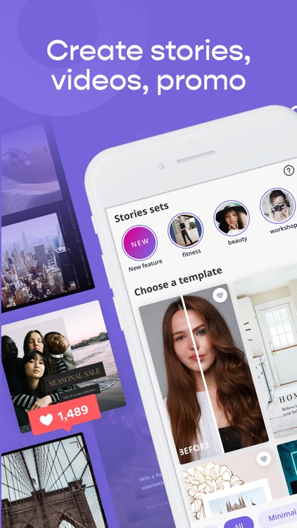 Instories: IG Stories Editor screenshot-0