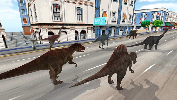 Jurassic Dinosaur Racing Fever