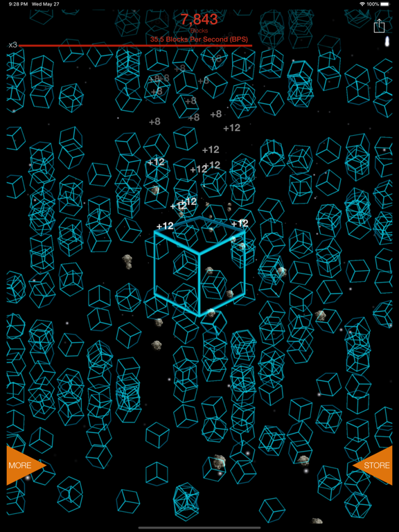 Screenshot #4 pour Block Clickers 2048