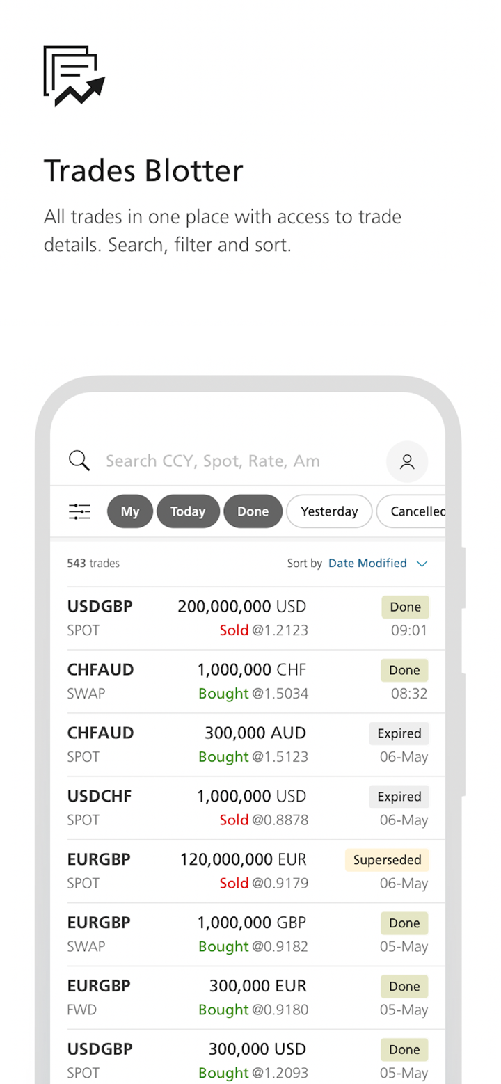 UBS Neo FX screenshot 3