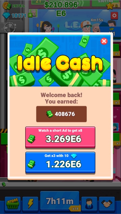 Screenshot #3 pour Beauty, Inc. Idle Money Click