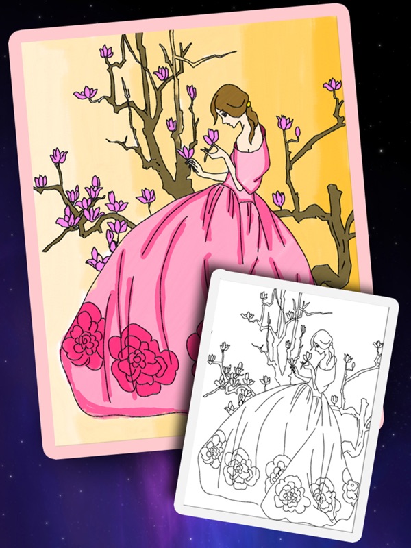 Bejoy Coloring Princess Fairy screenshot 11