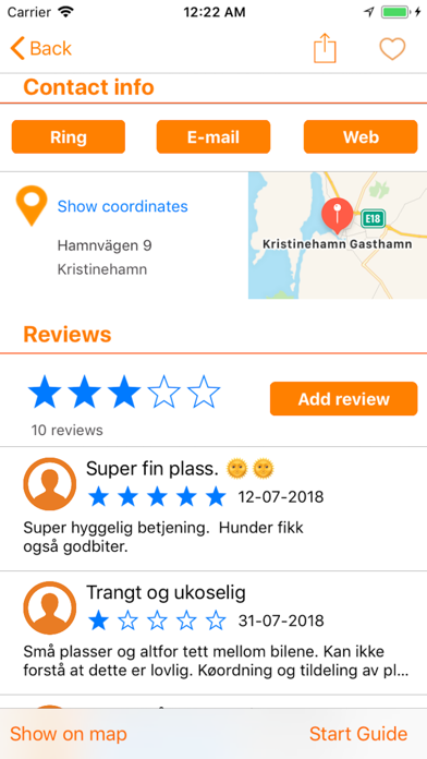 Screenshot #3 pour MotorHomeApp