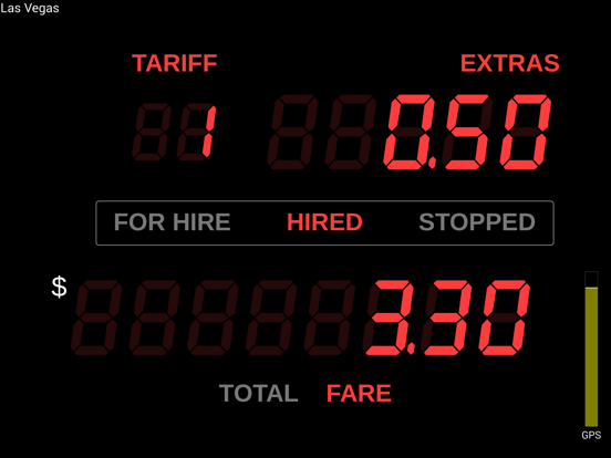 Taximeter - Planet Coops iPad screenshot 1 - Travel app