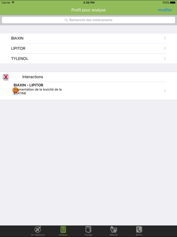 Screenshot #6 pour RxVigilance Mobile