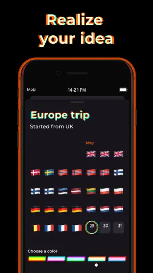 Скриншот Challenge Tracker на iPhone 4