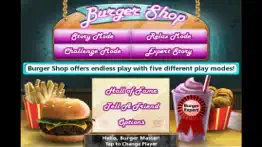 burger shop iphone screenshot 2
