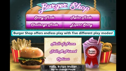 Burger Shop Screenshot