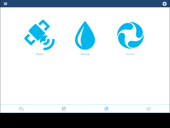 Weerbericht voor Nederland iPad app afbeelding 4