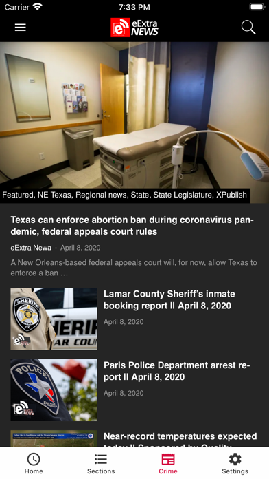 Screenshot #1 pour eParisExtra Mobile App