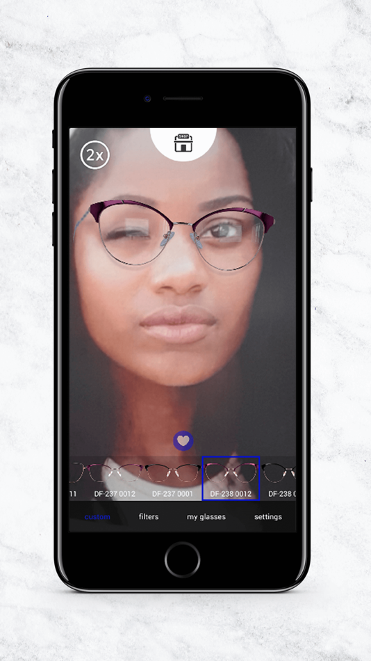 #2. EYEWOW (iOS) 由: Thema Optical Srl