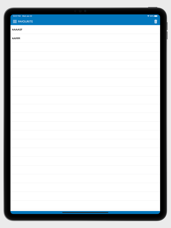Medical Abbreviations Dict. iPad screenshot