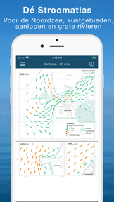 Stroomatlas Noordzee screenshot