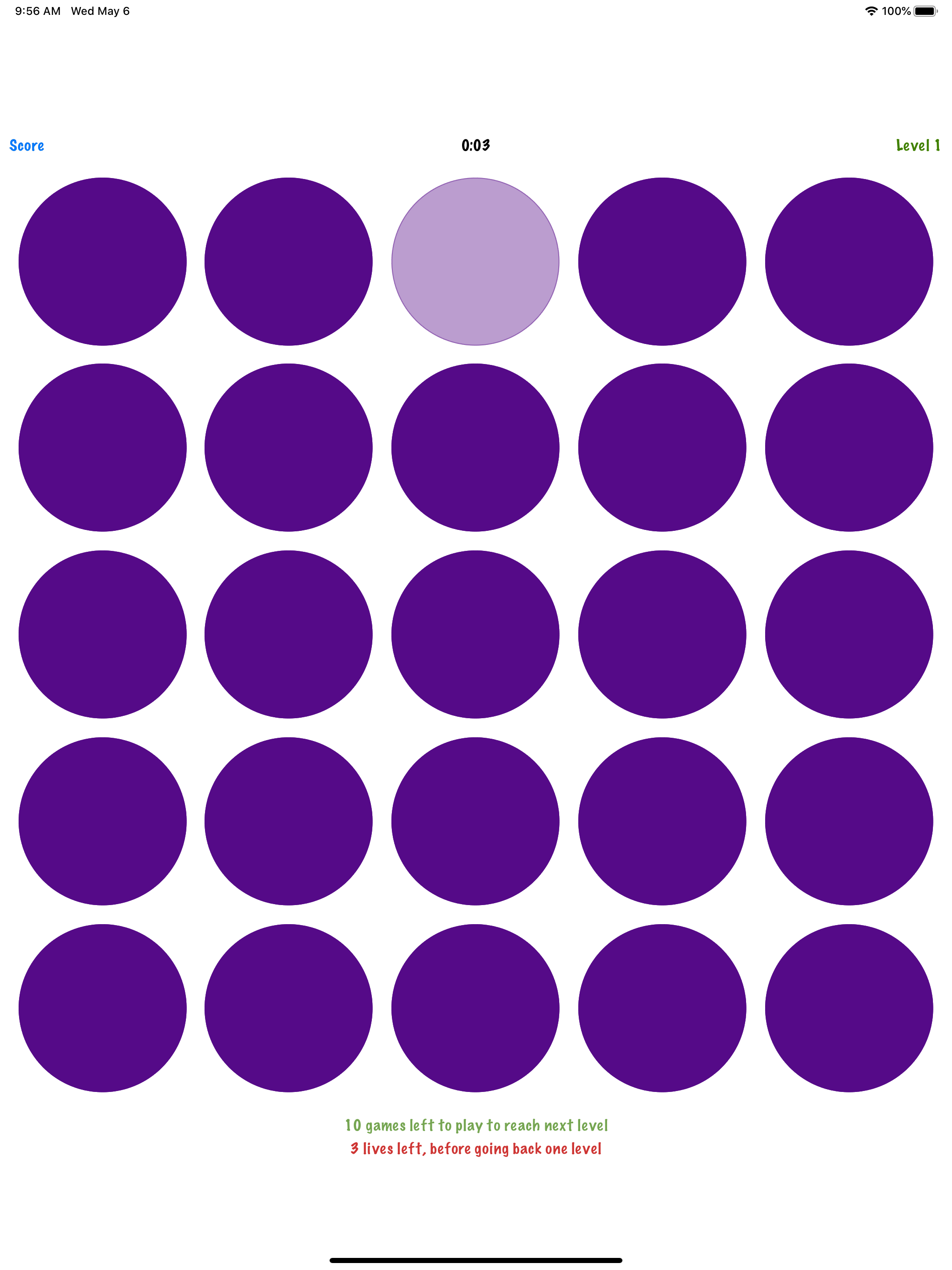 Different Color
