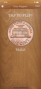 Flip a Coin App screenshot #2 for iPhone