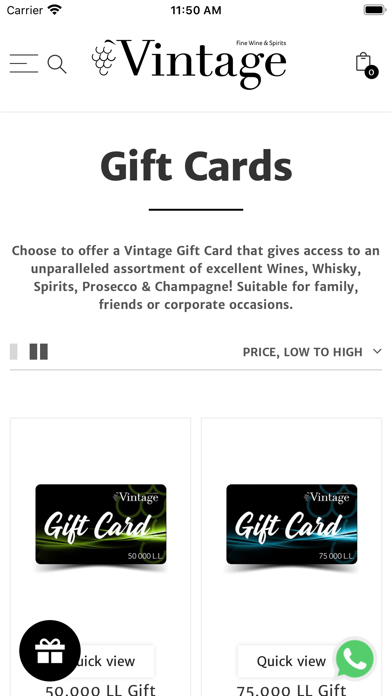 Vintage Wine & Spirits iPhone screenshot 5 - Shopping app