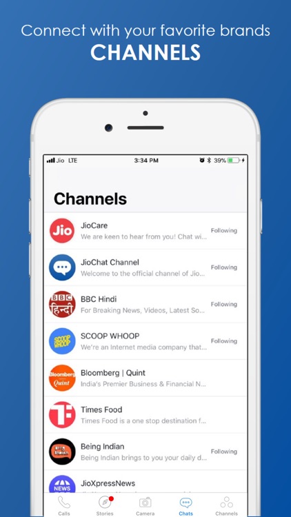 JioChat Video Messenger screenshot-4