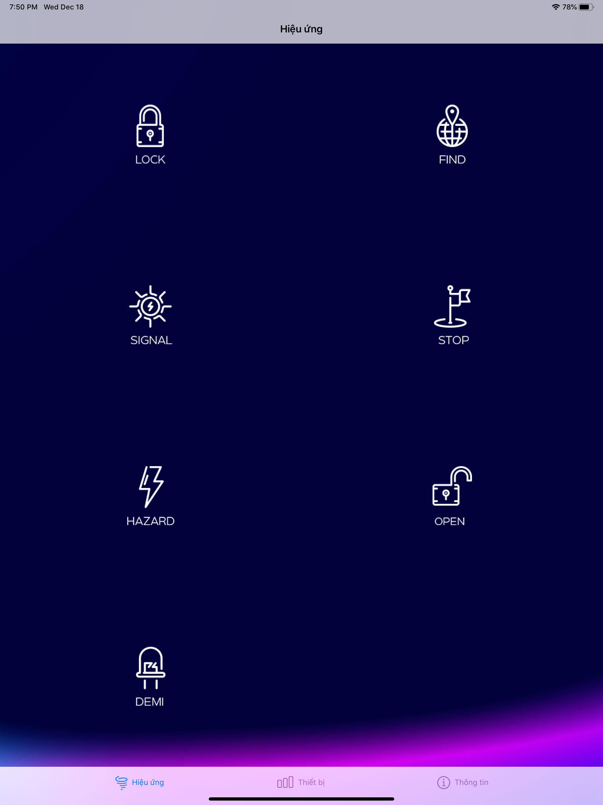 Motor LED screenshot 5