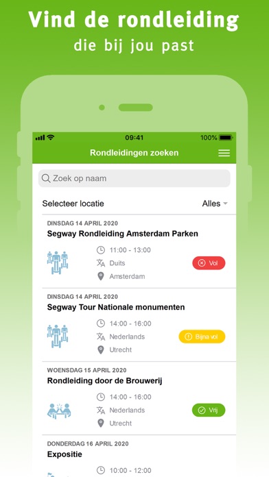 Screenshot #2 pour Rondleidingen