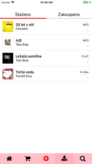 Supraphonline.cz screenshot