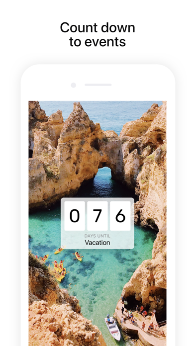 Screenshot #1 pour Countdown – Count Down To Date