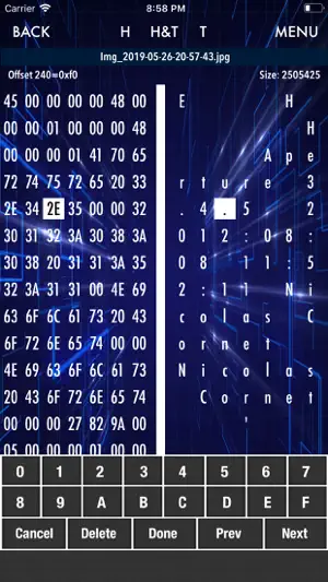 HEX Editor screenshot 3