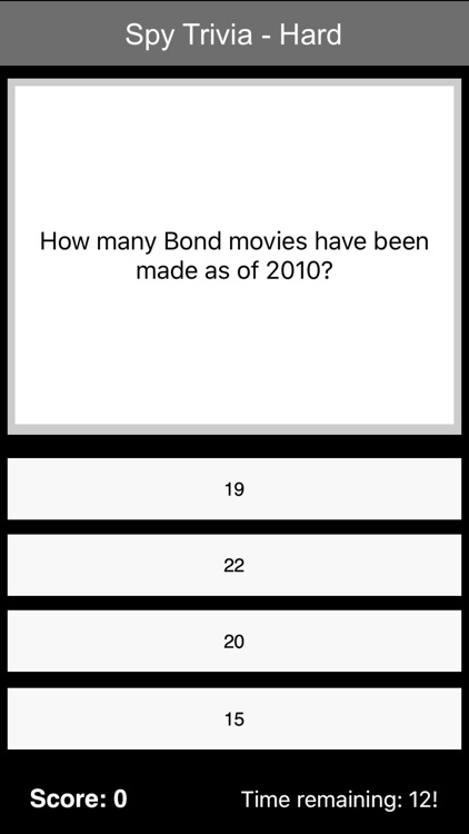 Spy Trivia screenshot-3